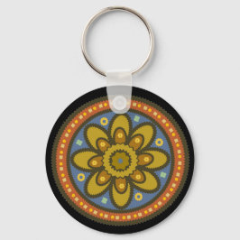 marokkanischer Schlüsselanhänger der Blume