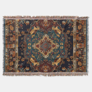 Marokkanischer Stil Rot Blau Decke