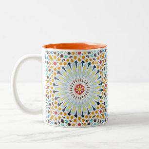 marokkanischer Stil Vintag Zweifarbige Tasse