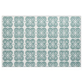 Marokkanischer Swirl Aquamarin grün Stoff (Fat Quarter (45,7 x 55,9 cm))