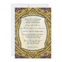 Marokkanischer Swirl Scroll Gold Glitzer Hochzeit
