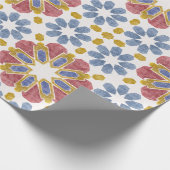 Marokkanischer Tal Geschenkpapier (Ecke)