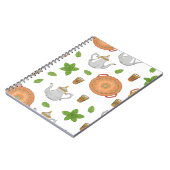 Marokkanischer Tee und tadschikische Motive Notizblock (Linke Seite)