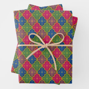 Marokkanischer Tile (kleiner Maßstab) Geschenkpapier Set