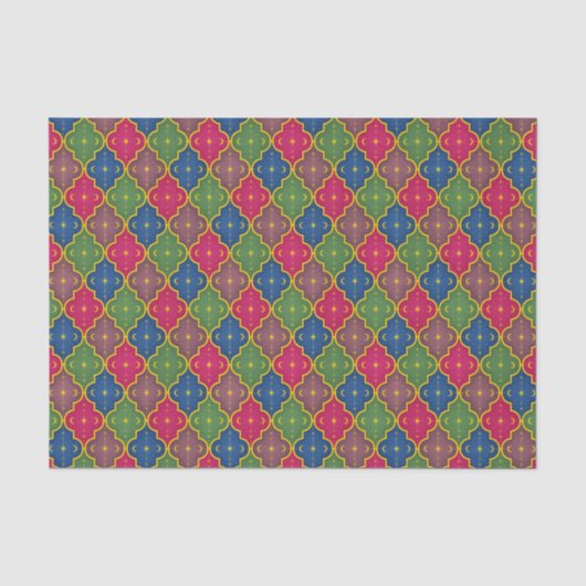 Marokkanischer Tile (kleiner Maßstab) Seidenpapier (Vorderseite)