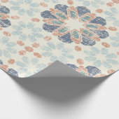 Marokkanischer Tile - Periwinkle Geschenkpapier (Ecke)