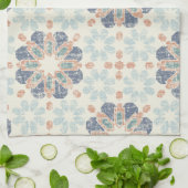 Marokkanischer Tile - Periwinkle Geschirrtuch (Gefaltet)