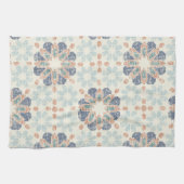 Marokkanischer Tile - Periwinkle Geschirrtuch (Horizontal)