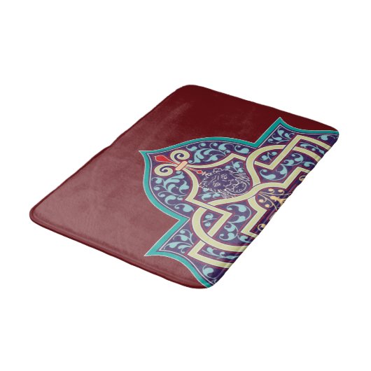 Marokkanischer Traum - Bathmat Badematte (Schrägansicht)