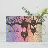 Marokkanischer Traum - Flachkarte Ankündigung (Stehend Vorderseite)