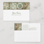 Marokkanischer Traum - Visitenkarte (Vorne/Hinten)