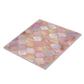 Marokkanischer Trellis Pastel Mineralien Fliese (Seite)