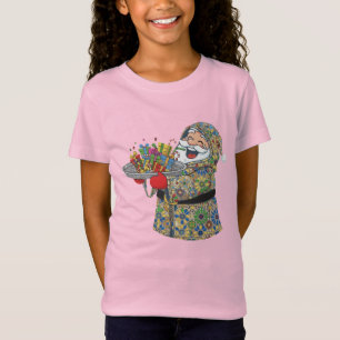 Marokkanischer Weihnachtsmann Lustiges Zellige-M T-Shirt