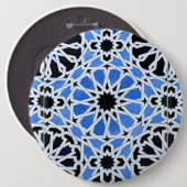 Marokkanischer Zellij-Button Button (Vorne & Hinten)