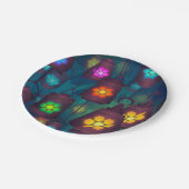 Marokkanisches Abendessen-Party des arabische Pappteller (Schrägansicht)