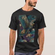 Marokkanisches Adler-Zellige-T-Shirt