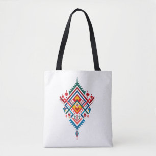 Marokkanisches Amazigh-Geometrisches Muster Trad Tasche