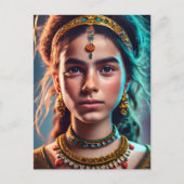 marokkanisches Amazigh Postkarte (Vorderseite)