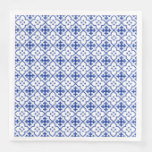 Marokkanisches Blau Serviette (Vorderseite)