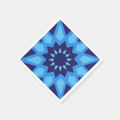 Marokkanisches Blaubuch Napkins Serviette (Ecke)