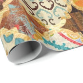marokkanisches Dekorationsgeschenk Geschenkpapier (Rolleneckpunkt)