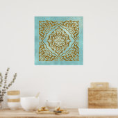 marokkanisches Design - Poster (Küche)