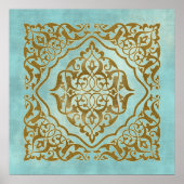 marokkanisches Design - Poster (Vorne)