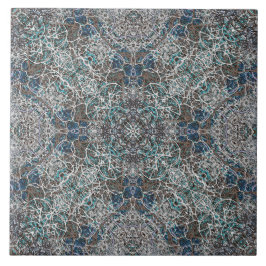 Marokkanisches edles romantisches Mandalamuster Fliese