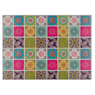 marokkanisches Flachmuster Schneidebrett