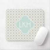 MAROKKANISCHES FLIESEN-MONOGRAMM MOUSEPAD (Mit Mouse)