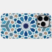 marokkanisches Fliesenmuster Case-Mate iPhone Hülle (Rückseite (Horizontal))