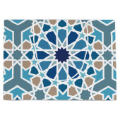 marokkanisches Fliesenmuster Große Geschenktüte (Vorderseite)