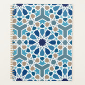 marokkanisches Fliesenmuster Planer (Vorderseite)