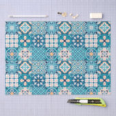 marokkanisches Fliesenmuster Seidenpapier (Handwerk)