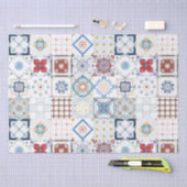 marokkanisches Fliesenmuster Seidenpapier (Handwerk)
