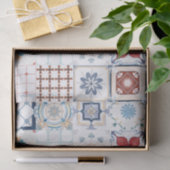 marokkanisches Fliesenmuster Seidenpapier (Geschenk)