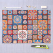 marokkanisches Fliesenmuster Seidenpapier (Handwerk)