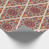 marokkanisches Fliesenpapier Geschenkpapier (Ecke)