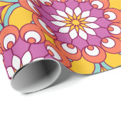 marokkanisches Fliesenpapier Geschenkpapier (Rolleneckpunkt)