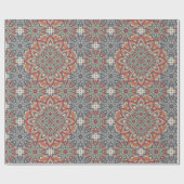 marokkanisches Fliesenpapier Geschenkpapier (Flach)