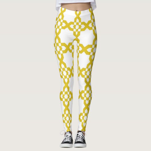 marokkanisches Fretwork Leggings (Vorderseite)