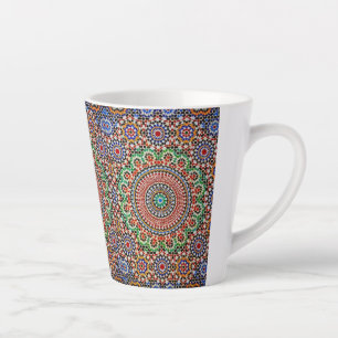 Marokkanisches geometrisches Muster  Milchtasse