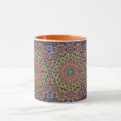 Marokkanisches geometrisches Muster Tasse (Zentrum)