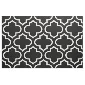 Marokkanisches Gitter-Muster-Schwarzweiss-Gewebe Stoff (Fat Quarter (45,7 x 55,9 cm))
