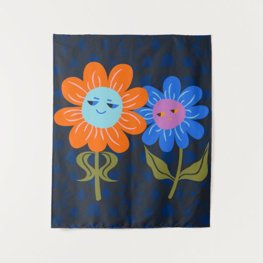 marokkanisches Glück Wandteppich (Vorderseite)