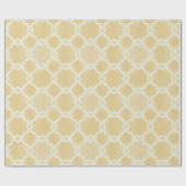 Marokkanisches GoldPackpapier Geschenkpapier (Flach)