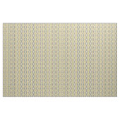 Marokkanisches Ikat Blue Yellow Pattern Stoff (Yard (91,4 cm))