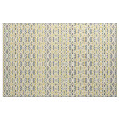 Marokkanisches Ikat Blue Yellow Pattern Stoff (Fat Quarter (45,7 x 55,9 cm))