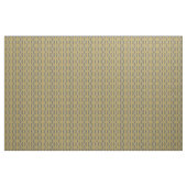 Marokkanisches Ikat Blue Yellow Rustic Muster Stoff (Yard (91,4 cm))