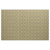 Marokkanisches Ikat Blue Yellow Rustic Muster Stoff (Fat Quarter (45,7 x 55,9 cm))